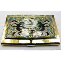 Визитница Золото (9,5х6,5х0,5 см)19310 M