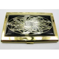 Визитница Золото (9,5х6,5х0,5 см)19310 T