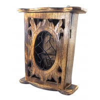 Ключница резная манговое дерево (25х21х8,5 см)