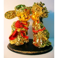 Дети пара Золото (17х19х16 см)