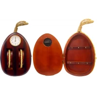 Ключница Блок с часами (45,5х21х6)