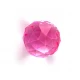Кристалл хрустальный подвесной розовый (2CM)