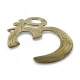 ОМ бронзовый (11,5х10х0,3 см)(OM HANGING 4") код 20468
