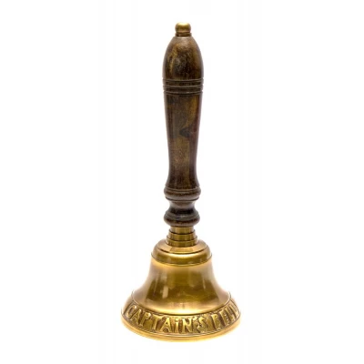 Колокол капитанский бронзовый (32,5х10х10 см)(Antic) код 20576