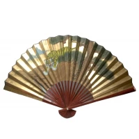 Веер настенный расписной Золото (77 CM 30)