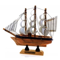 Модель парусника на подставке (14)(14х13х4 см)L