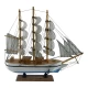 Модель парусника на подставке (32х31х7 см)