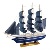 Модель парусника на подставке (33)(30,5х32х6,2 см)