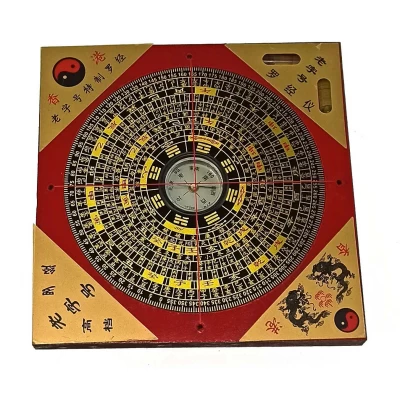 Компас Ло Пань деревянный квадратный (13х13 см) Компас Ло Пань деревянный квадратный (13х13 см)