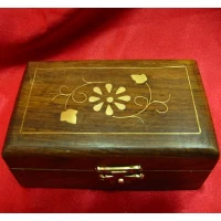 Шкатулка розовое дерево (10х6,3х4,5 см)(4 х 2.5)