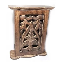 Ключница резная розовое дерево (25х20,5х8,5 см)