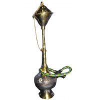 Кальян бронзовый цветной (1 персона)(10)(25см)