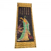 Панно бамбуковое Танцовщица (24х65 см)