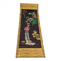 Панно бамбуковое Весна в нефритовом зале (24х65 см)