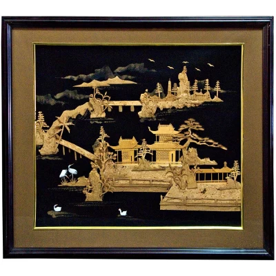 Картина из пробкового дерева (54*64 см)