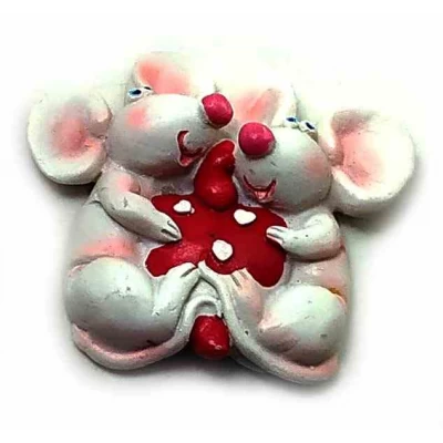 Магнит "Мышка" (40шт/уп) код 22211