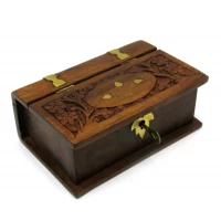 Шкатулка розовое дерево Книга (15х10х4,4 см)(6 Х 4)