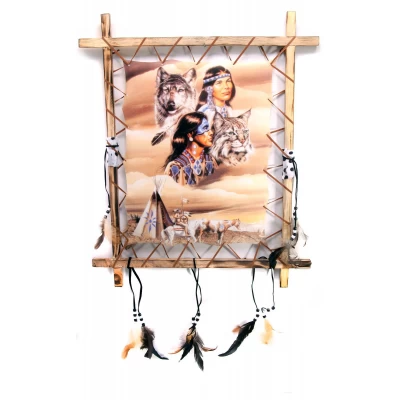 Тотем Индейцы (50х60 см)C