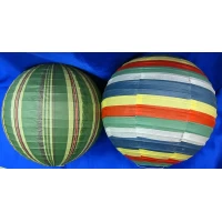 Фонарь бумажный цветной (12)