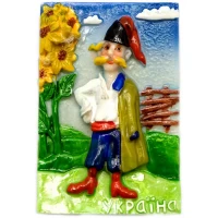 Магнит Козак (20/уп)(5,7х3,9 см)