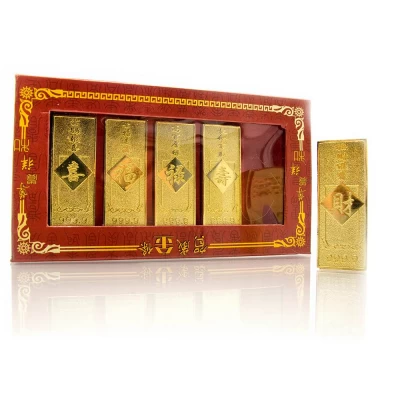 Золотые слитки (5 шт)(16,5х9х2 см) Золотые слитки (5 шт)(16,5х9х2 см) код 23295