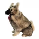 Собака (натуральный мех)(27х24х10 см)