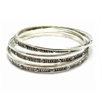 Браслеты Серебро (н-р 6 шт)(d-7 см)