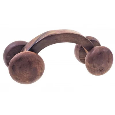 Массажер розовое дерево (4 колесика)(16х8х7 см) код 23471