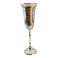Бокал бронзовый посеребренный (22,7х7,4х6,5 см)УЦЕНКА