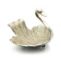 Менажница Лебедь хром (13,5х16,5х17,5 см)