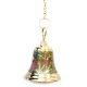 Колокол с рисунком на цепи (d-14,h-76.5 см)(Bell Cld Hanging B) код 23512