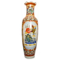 Ваза керамическая Кони и орел (132 см)