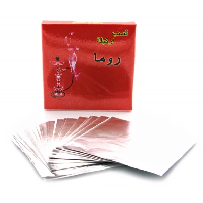 Фольга для кальяна (12х12 см)  Код: 23737