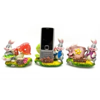 Кролик подставка под телефон (8,5х9,5х6,5 см)