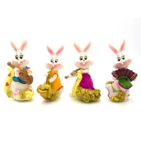 Кролик Музыкант (4 шт/уп)(10х5х4,5 см)
