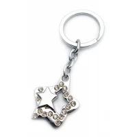 Брелок со стразами (S) Звезда