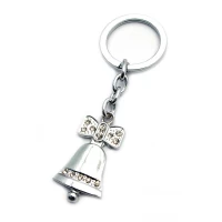 Брелок со стразами (S) Колокольчик