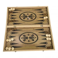 Нарды+шахматы из бамбука (48×48×1,9 см)