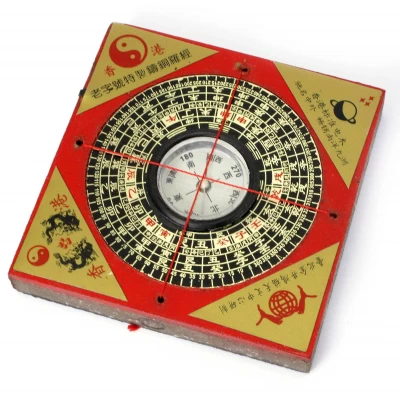 Компас деревянный квадратный Фен-шуй (8х8х1 см) Компас деревянный квадратный Фен-шуй (8х8х1 см)