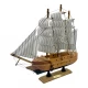Модель парусника на подставке (24)(24,5х24х6 см)D