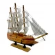 Модель парусника на подставке (24)(24,5х24х6 см)D