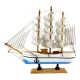 Модель парусника на подставке (24)(24,5х24х6 см)F