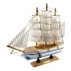 Модель парусника на подставке (24)(24,5х24х6 см)F