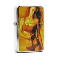 Зажигалка бензиновая Девушка