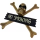 Череп с костями No Smoking (30х9х30 см)