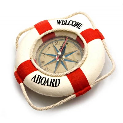 Часы "Спасательный круг" (15 см)(14800) код 24388