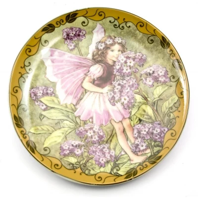Тарелка настенная "Фея" (15 см)(6P9006-4)(48 шт/ящ) код 24413