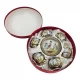 Сервиз круглый фарфор (110 мл)(6SCS112-5) 6 чашек+ 6 блюдец Девушки (h-5,5см, d-5см,d блюдца 11 см