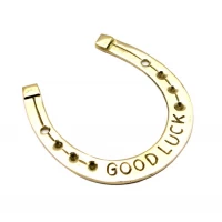 Подкова бронзовая Good luck (9х7,5 см)