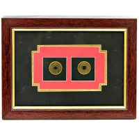 Картина 2 монеты (23,5х17,5х1 см)